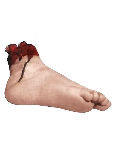 severed foot